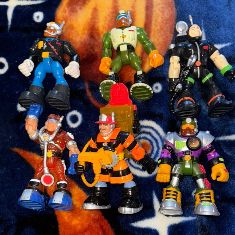 Vintage Mattel Fisher Price RESCUE HEROES